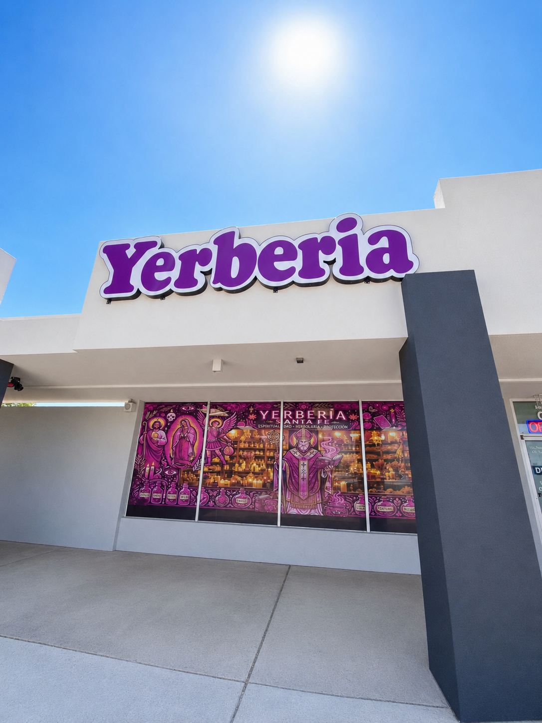 Yerbería Santa Fe storefront